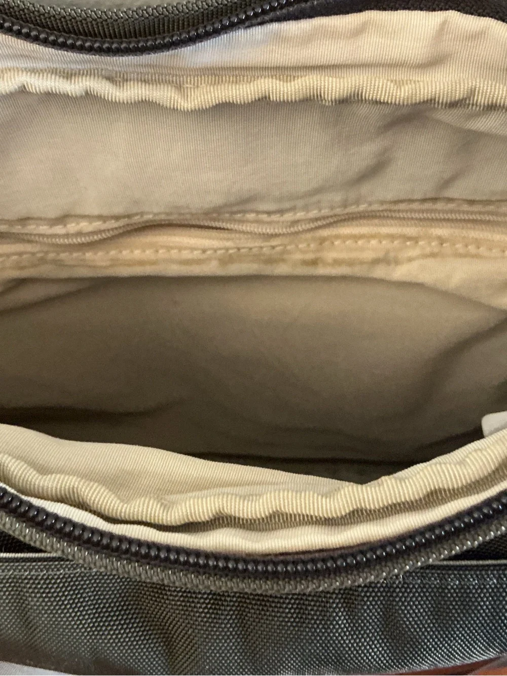 Ellington Olive Canvas Messenger Bag for Men